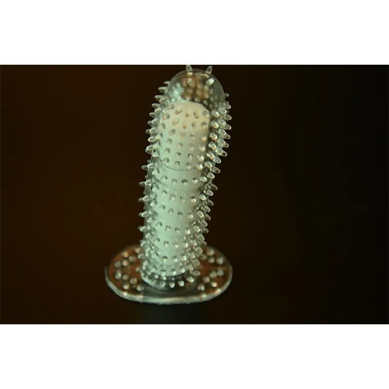 Sex toys Massagers Crystal Penis Ejaculation Delay Sleeve Cock Erection Ring vaginal Sexual Aid Adult product