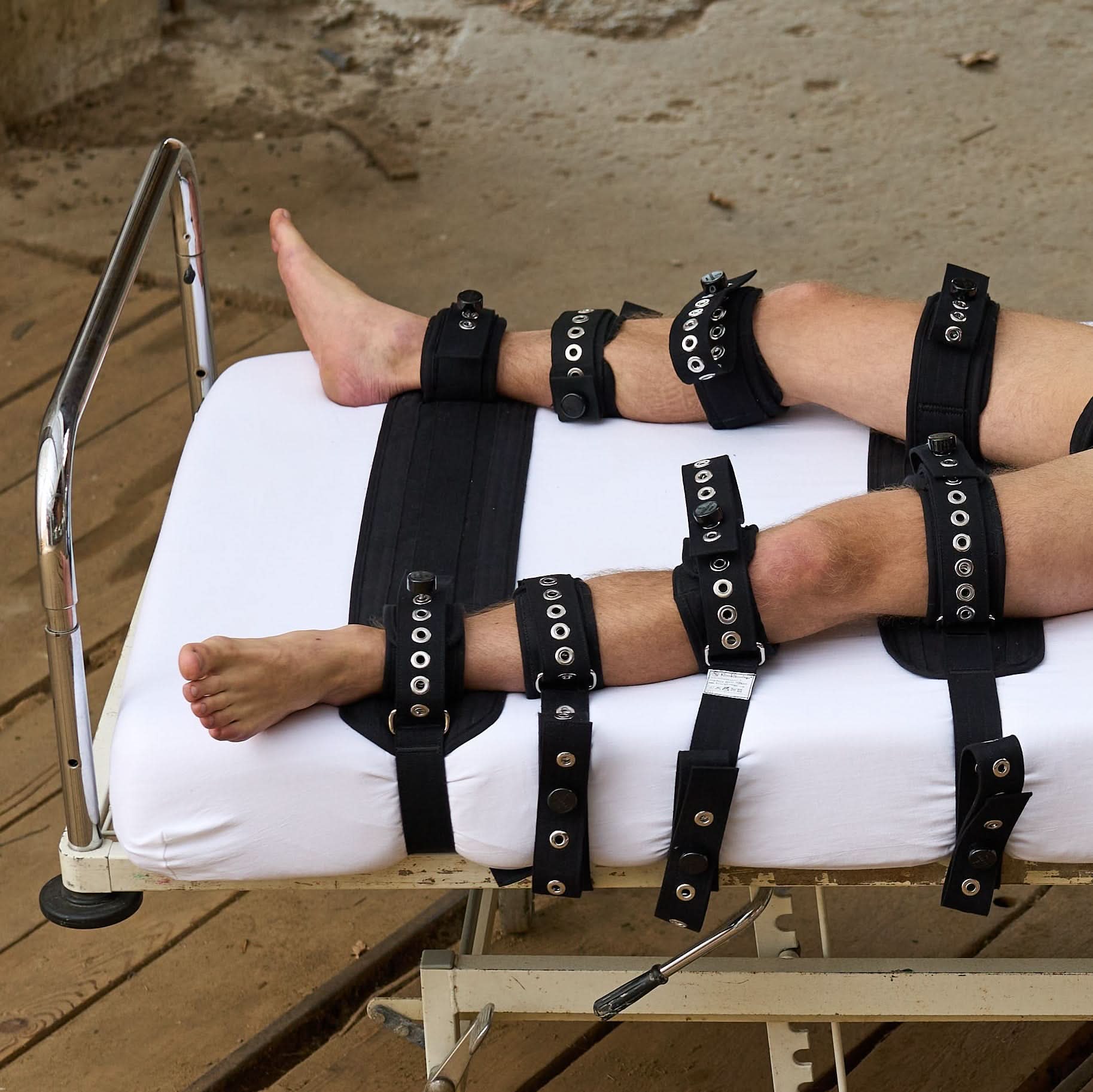 20-Point Bed Restraint Set – Black