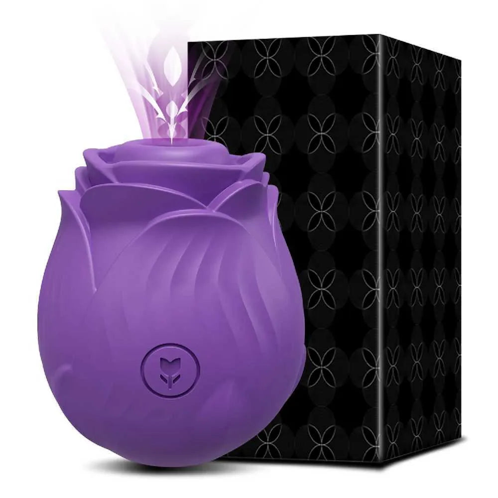 Clitoral Sucking Vibrator Rose- 10 Intense Suction Modes G-spot Stimulator Vaginal Pussy Massager Adults Sex Toy for Women W250319