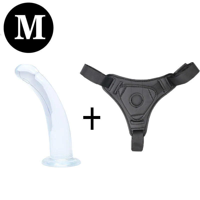 Female wearing simulated dildo, fake jj penis, les pulling, adult sex toys, homosexual tools