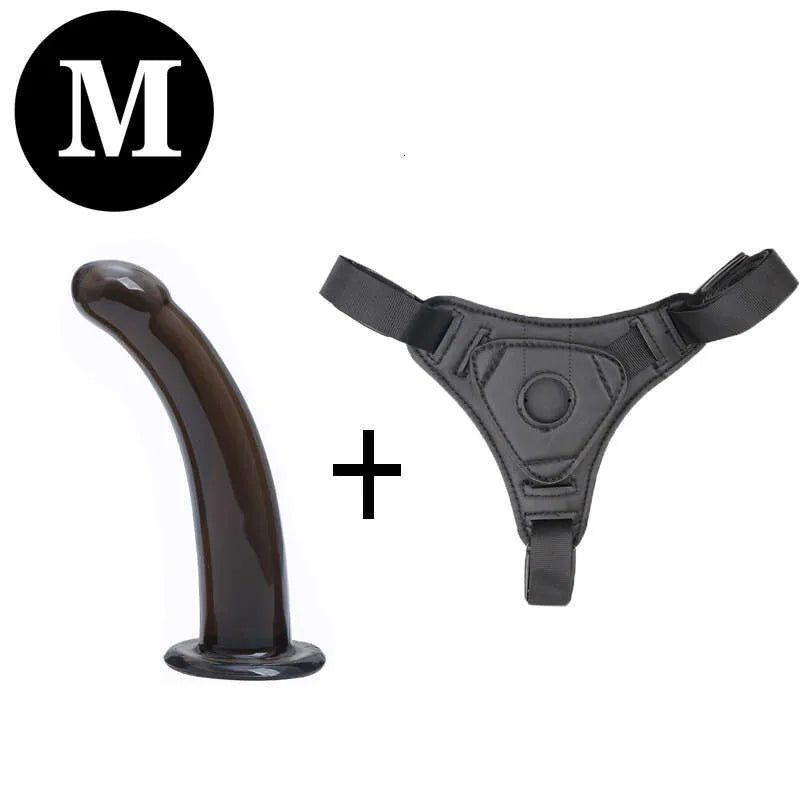 Female wearing simulated dildo, fake jj penis, les pulling, adult sex toys, homosexual tools