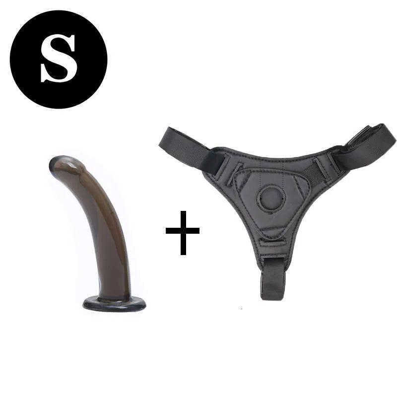 Female wearing simulated dildo, fake jj penis, les pulling, adult sex toys, homosexual tools