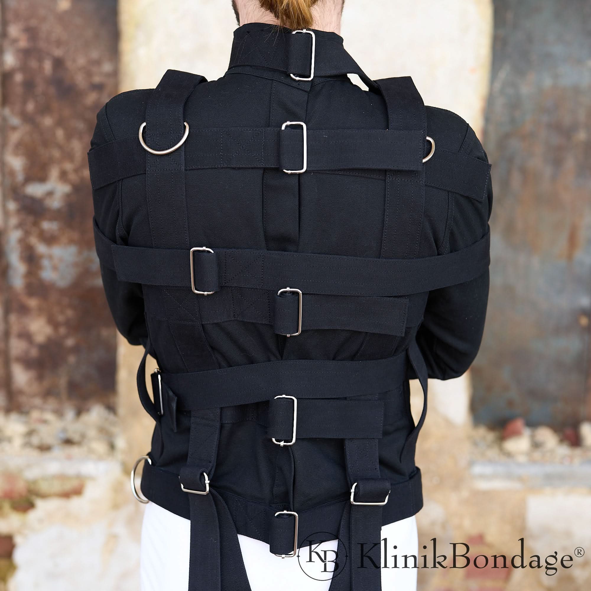 Restraint Strap for Straitjacket 160cm – Black/White