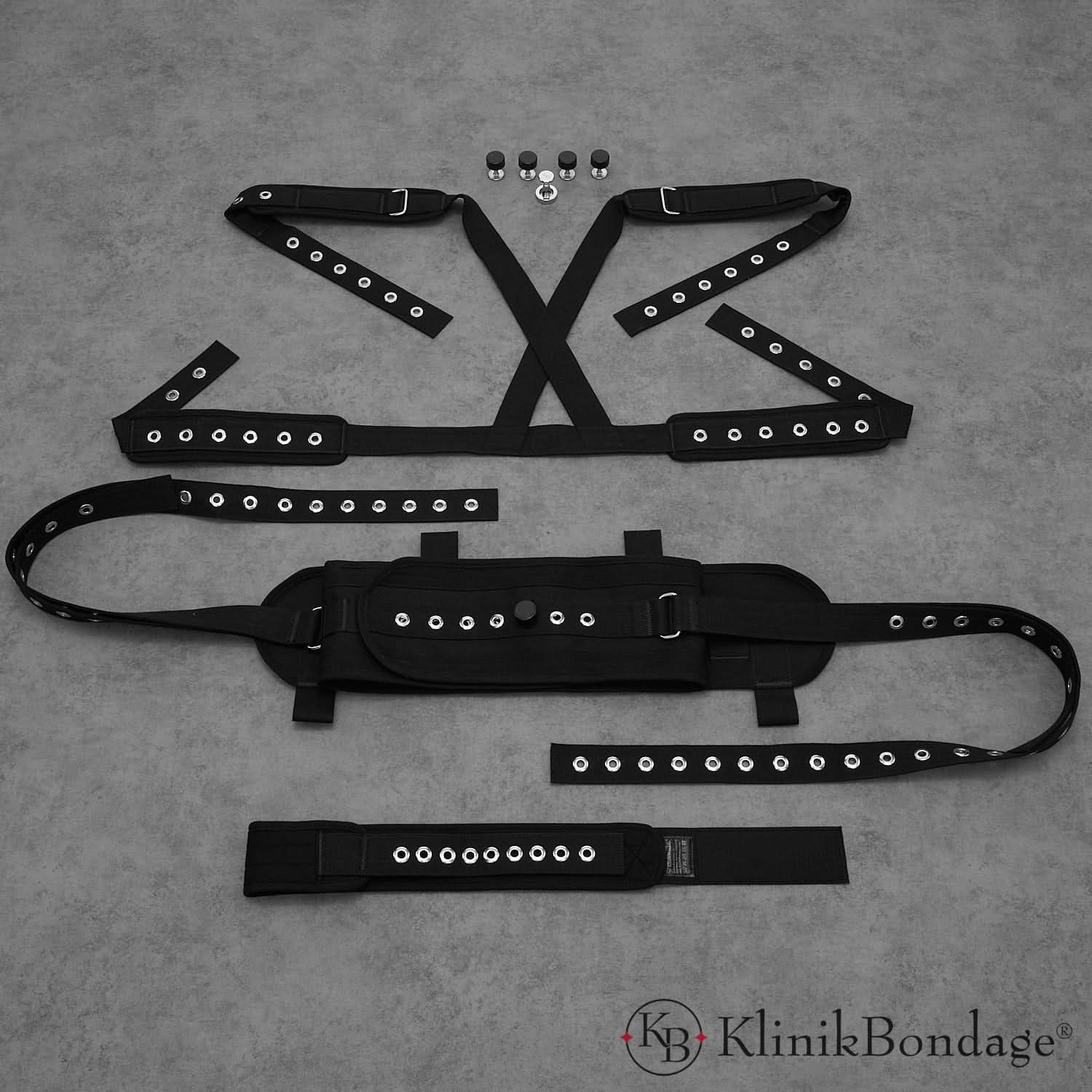 Waist Restraint Set – Black