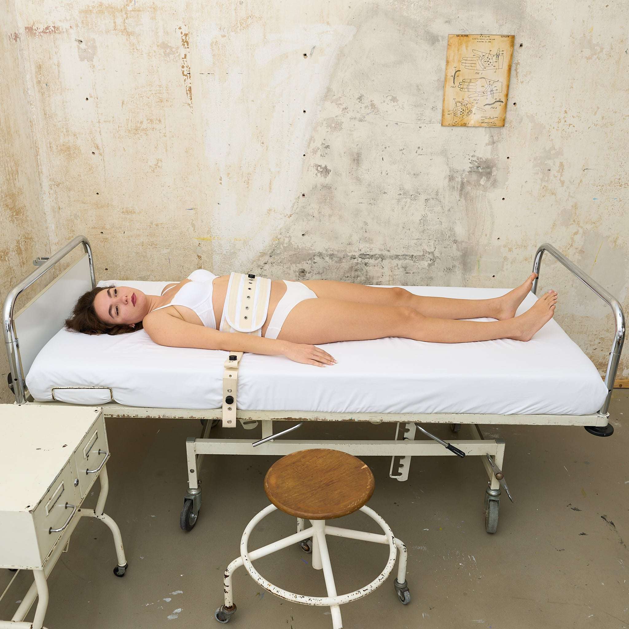 Waist Restraint White