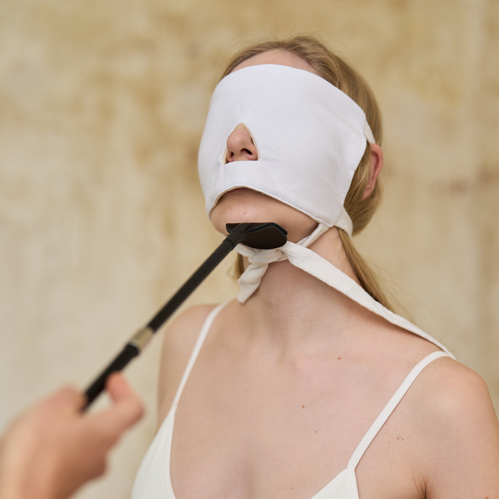 BDSM Blindfold – Non-Slip White