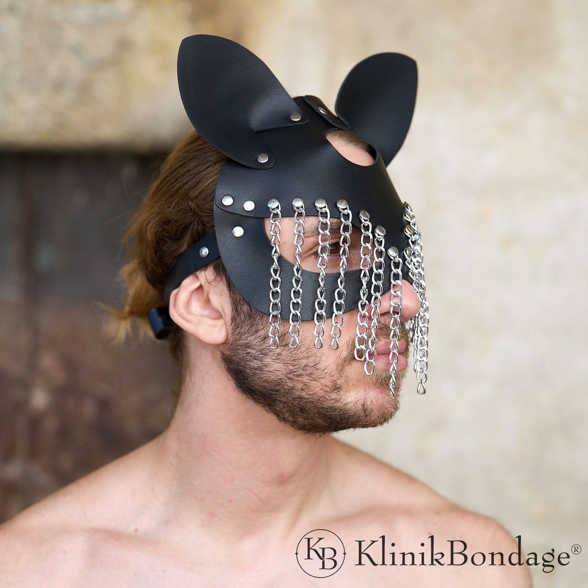 BDSM Mask with Chains