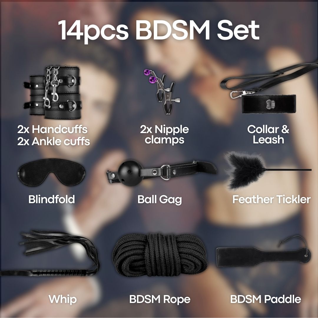 BDSM Play Box 14pcs Set
