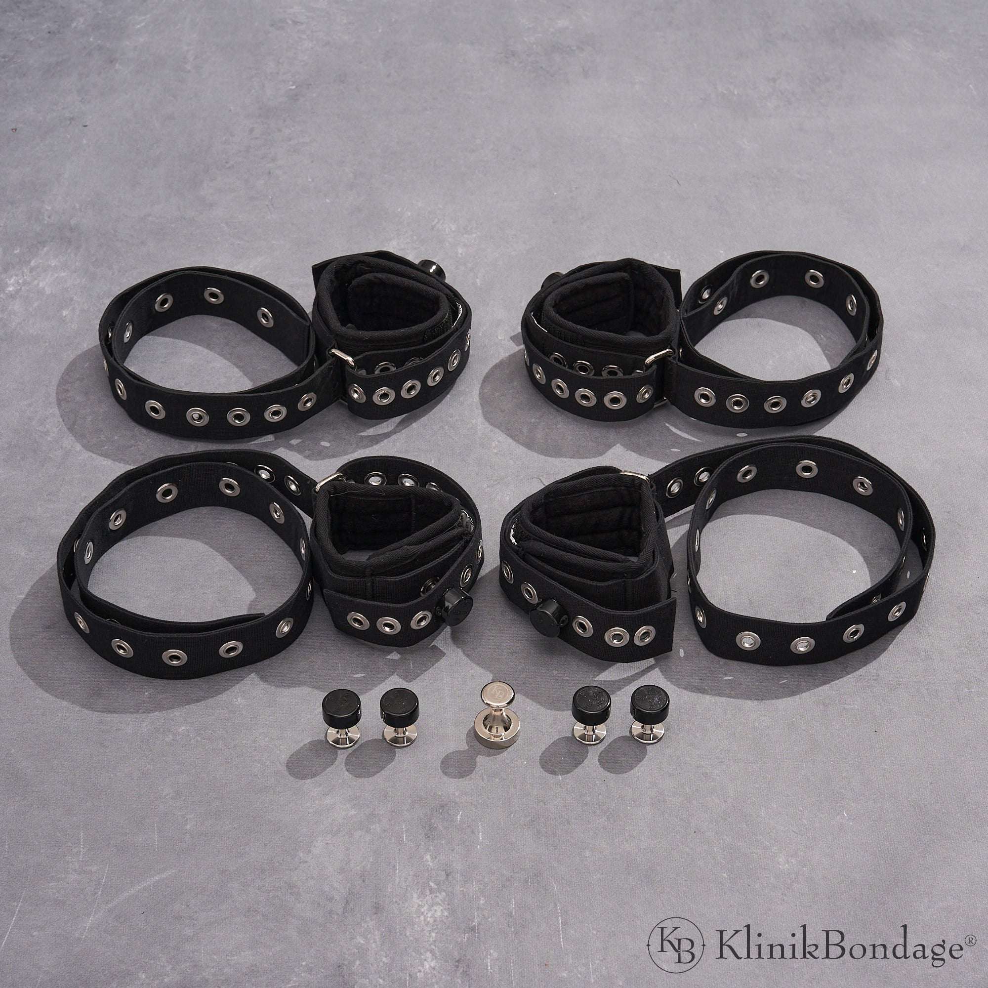 Bed BDSM Set Small Black