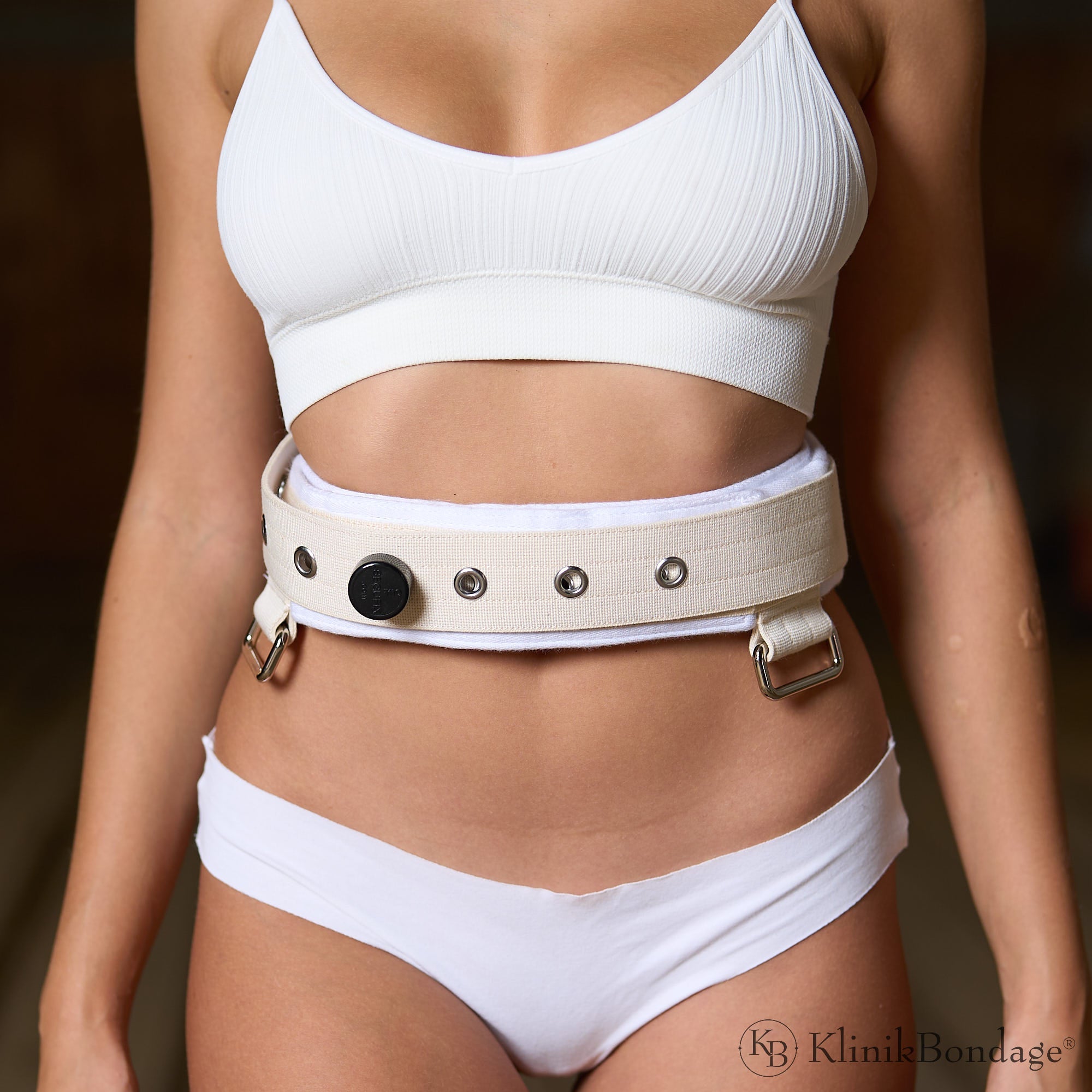 Bondage Belt White