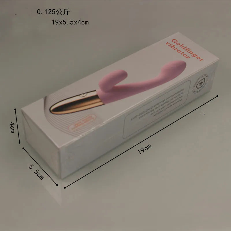 Rabbit Heating Vibrator for Women Powerful G Spot Female Clitoris Stimulator Rechargeable Vibrating Silent Dildo Adult Goods Sex Toy