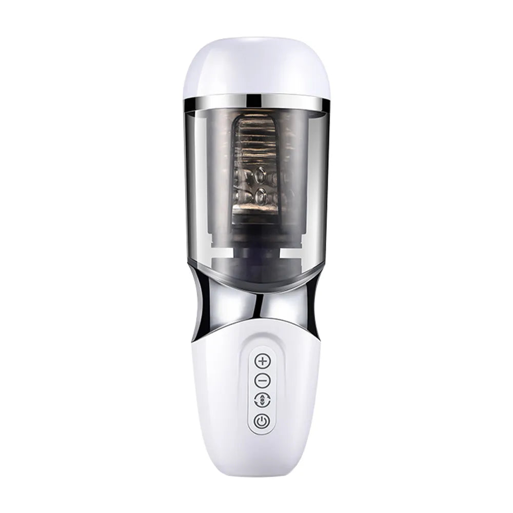 Massage 10 Frequency Telescopic Rotating Masturbation Cup Adult Products Male Masturbation Device Sexy Voice Sex Machine Sex Toy for Men
