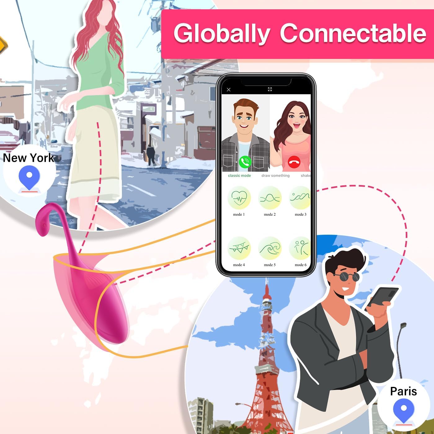 Remote G-spot Control Vibrator