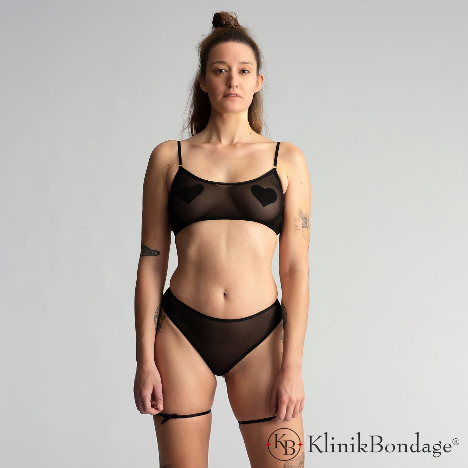 Transparent Lingerie Black