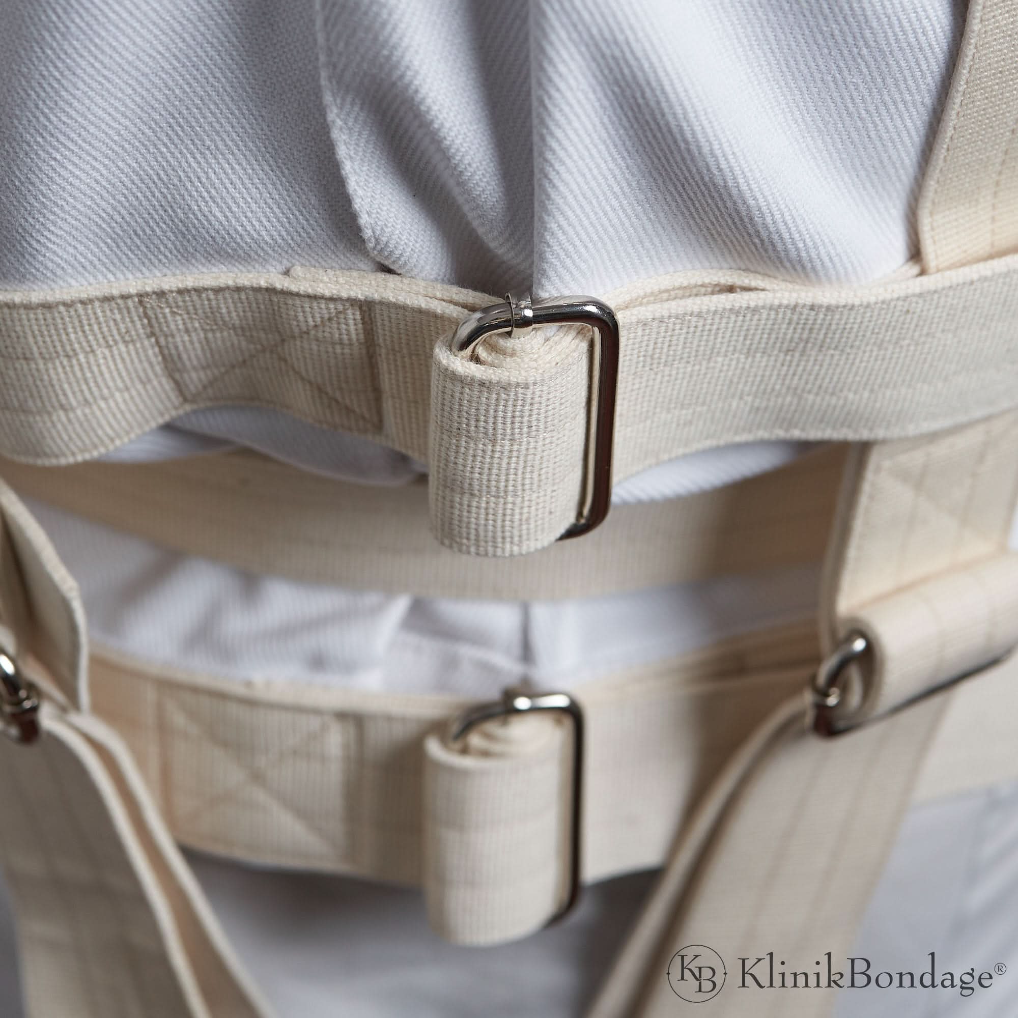 White Straitjacket Bondage Set