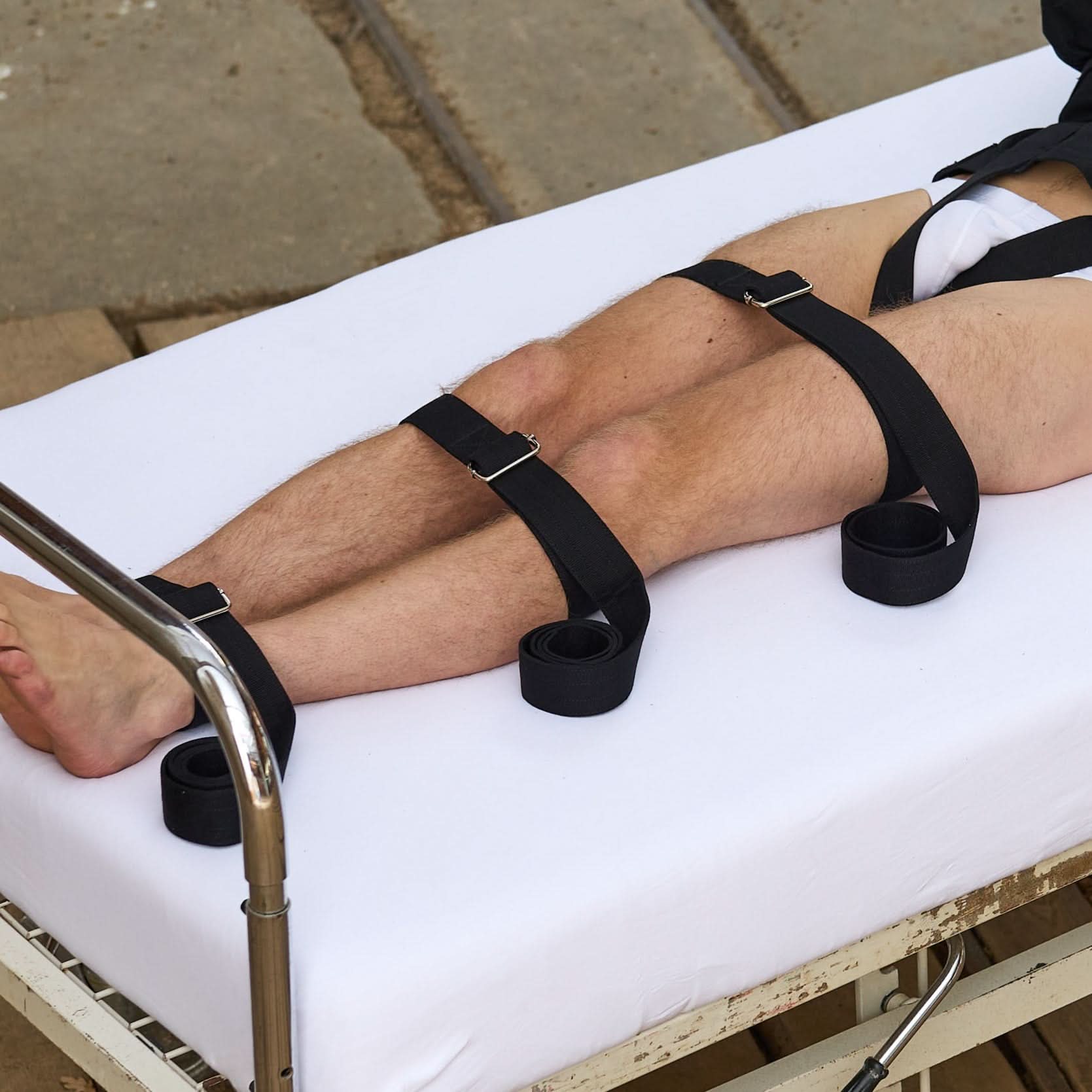 Black Straitjacket Bondage Set