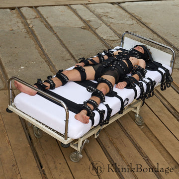 20-Point Bed Restraint Set – Black