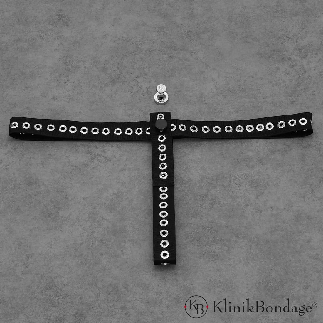 Diaper Bondage Harness Belt – Black