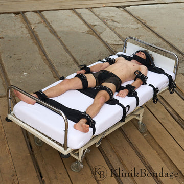 9-Point Bed Restraint Set – Black