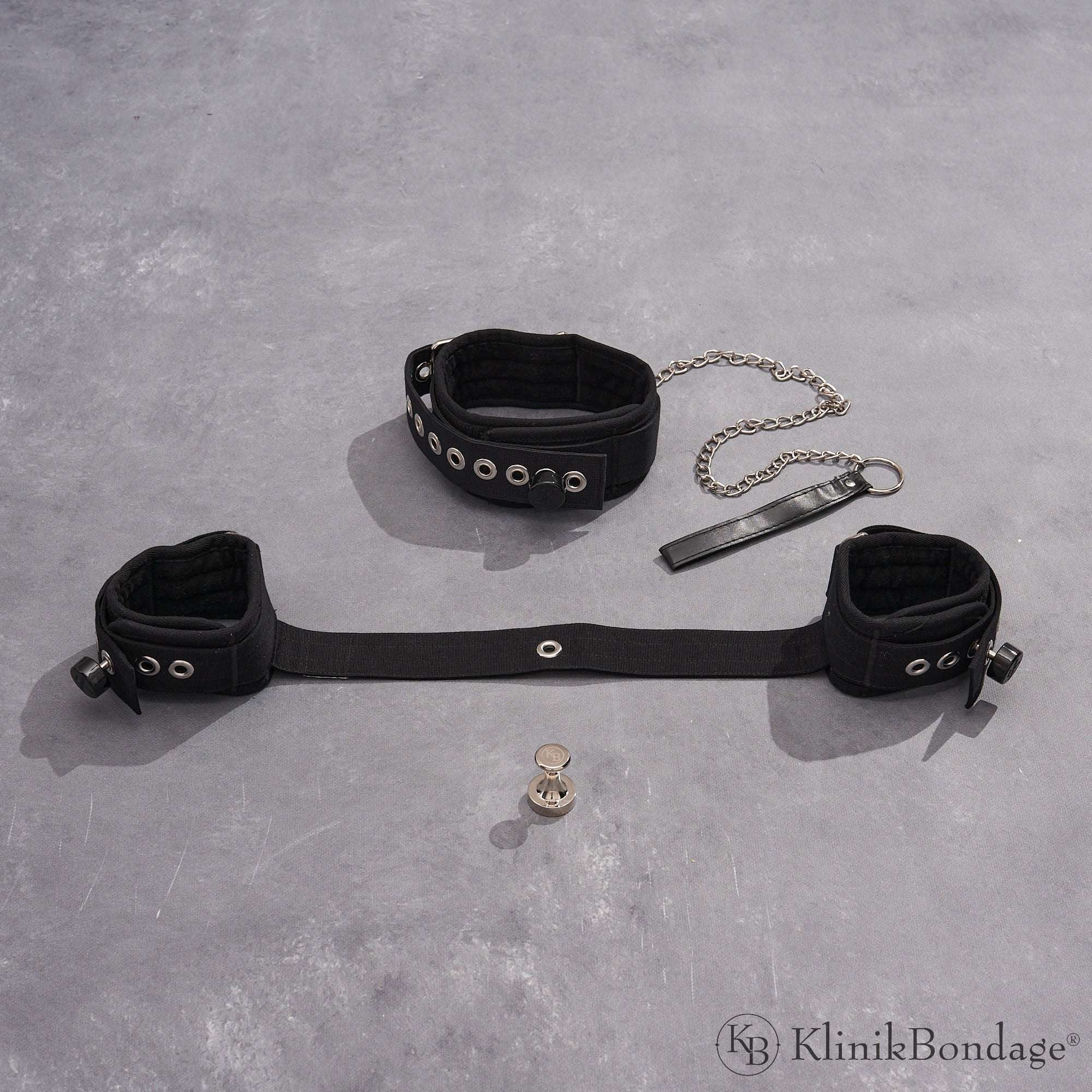 BDSM Yoke Pillory Set Black