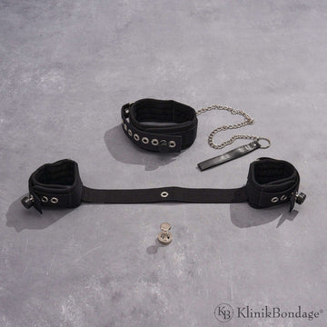 BDSM Yoke Pillory Set Black
