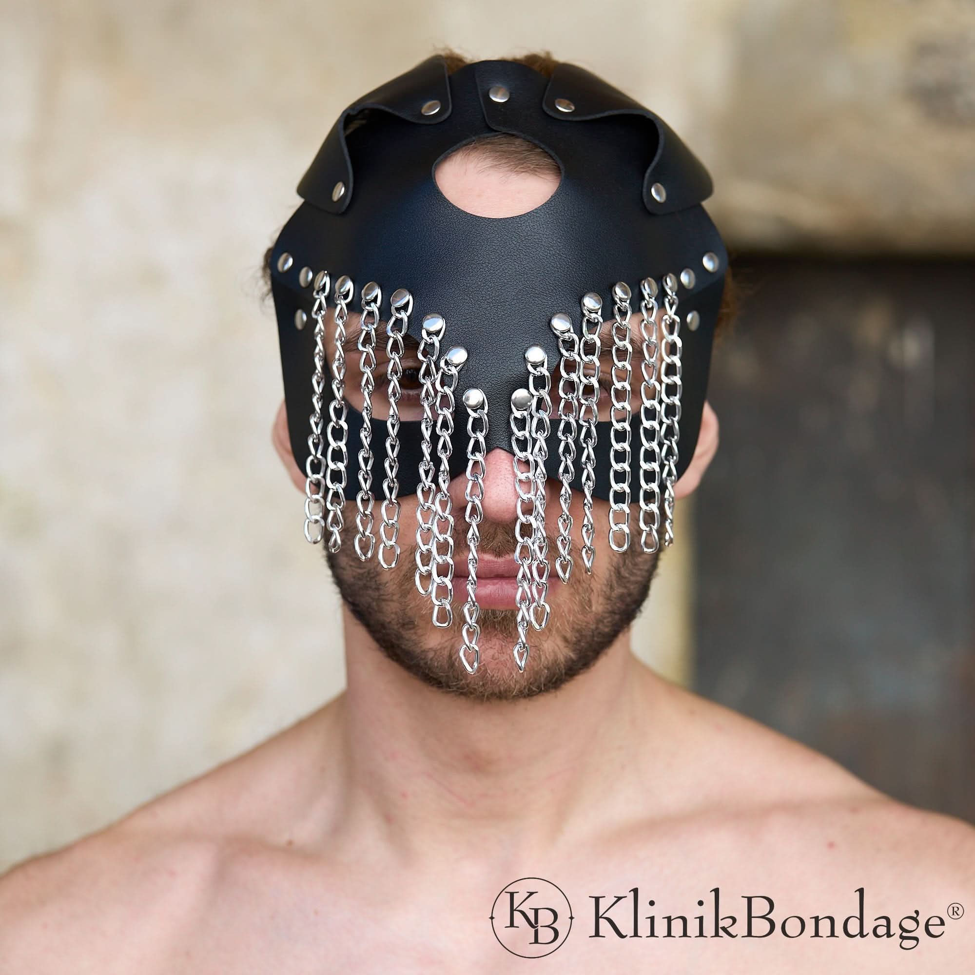 BDSM Mask with Chains
