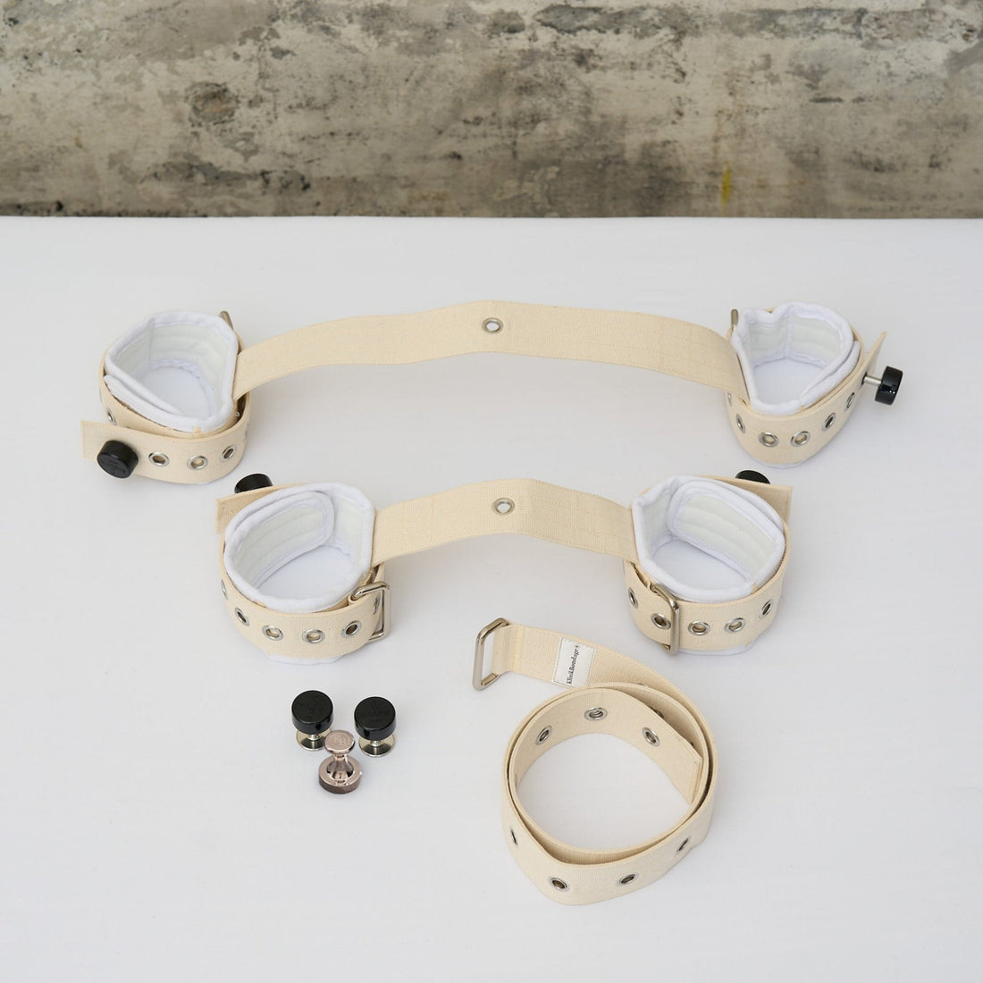 Full Body Mobile Bondage Set White