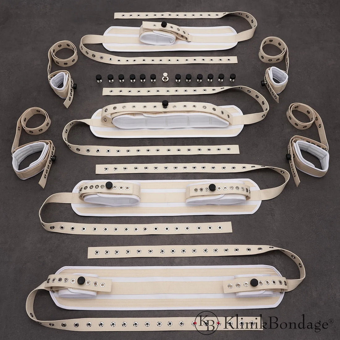 Large Bondage Set White