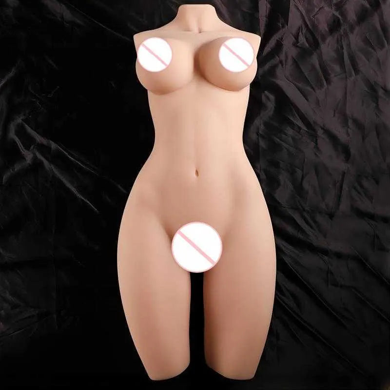Real-life inverted mold body half-length doll masturbator inverted film adult products male sex life toys