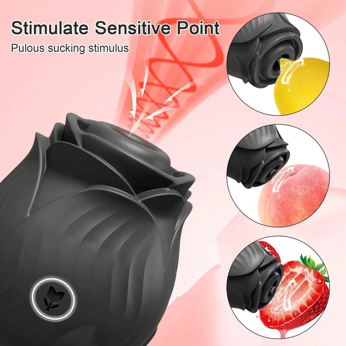 Clitoral Sucking Vibrator Rose- 10 Intense Suction Modes G-spot Stimulator Vaginal Pussy Massager Adults Sex Toy for Women W250319