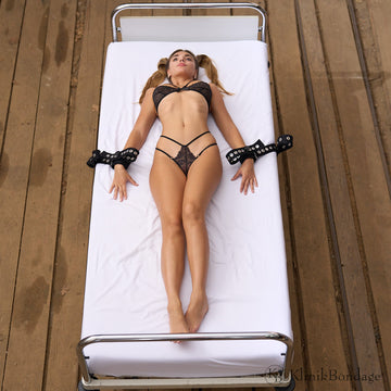 Hand Restraints Bondage 2-Piece Set Black