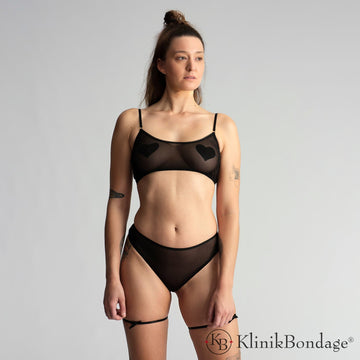 Transparent Lingerie Black