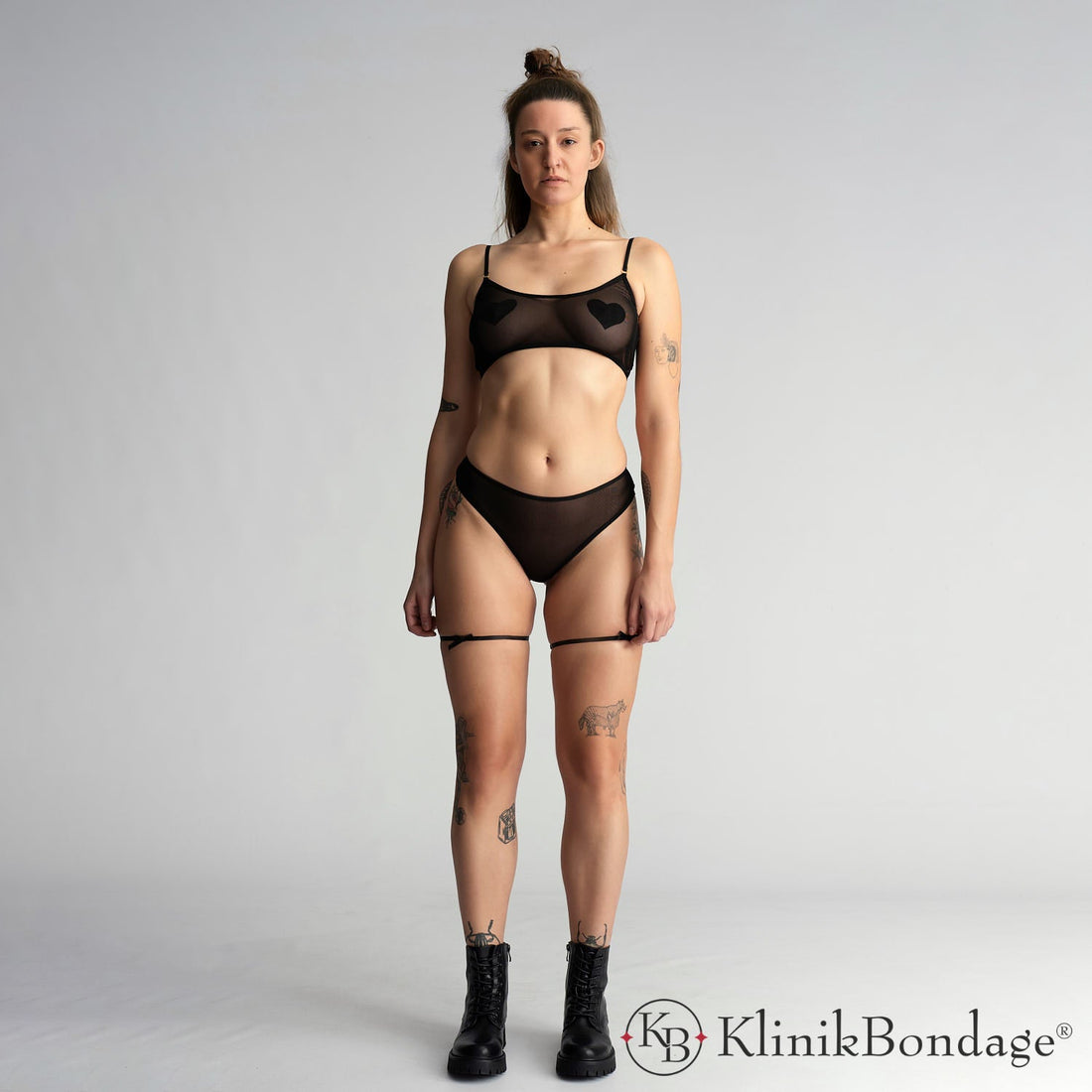 Transparent Lingerie Black